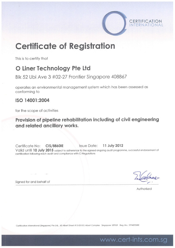 O liner Technology Pte Ltd